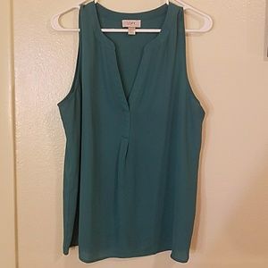 Loft sleeveless top
